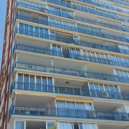 Las Palmeras 1° Linea Playa Benidorm Exterior foto